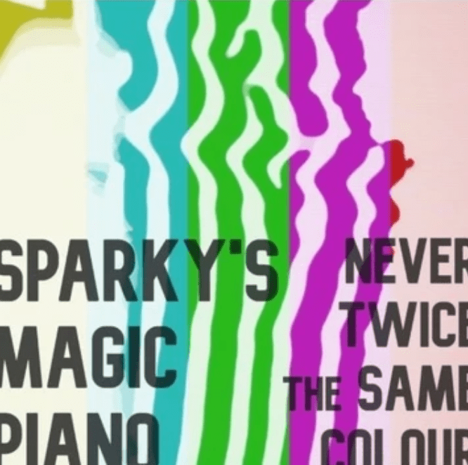 NEVER TWICE THE SAME COLOUR by Sparky’s Magic&nbsp;Piano